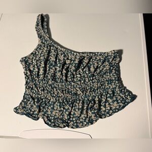 Urban Outfitters One Shoulder Crop Top